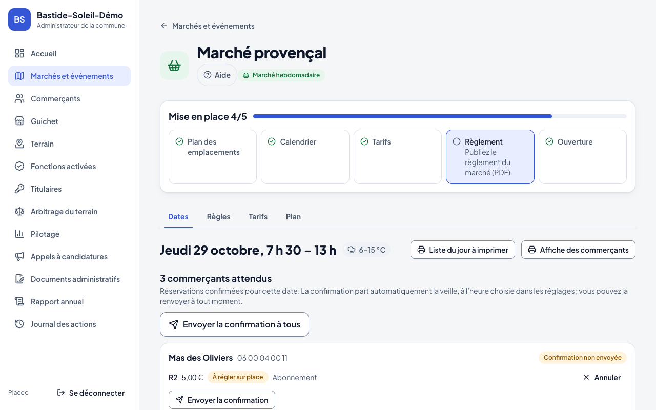 Fiche d’une date : attendus et neutralisations